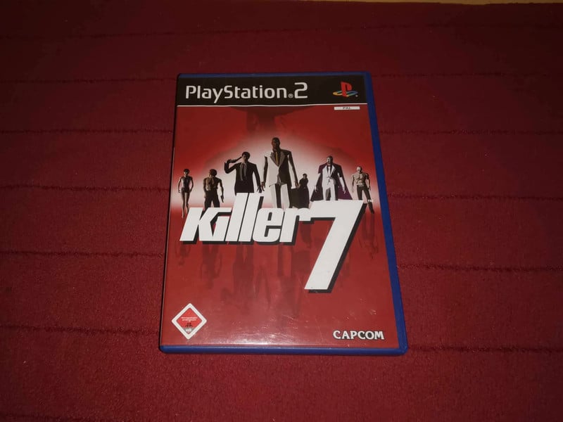 Killer 7 PAL Playstation 2 (német tokos, de angol játék)