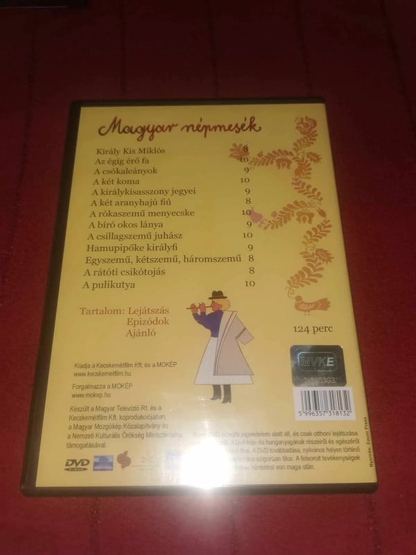 Magyar népmesék 1-4 DVD