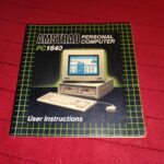 Amstrad PC1640 PC-1640 User Instructions Manual