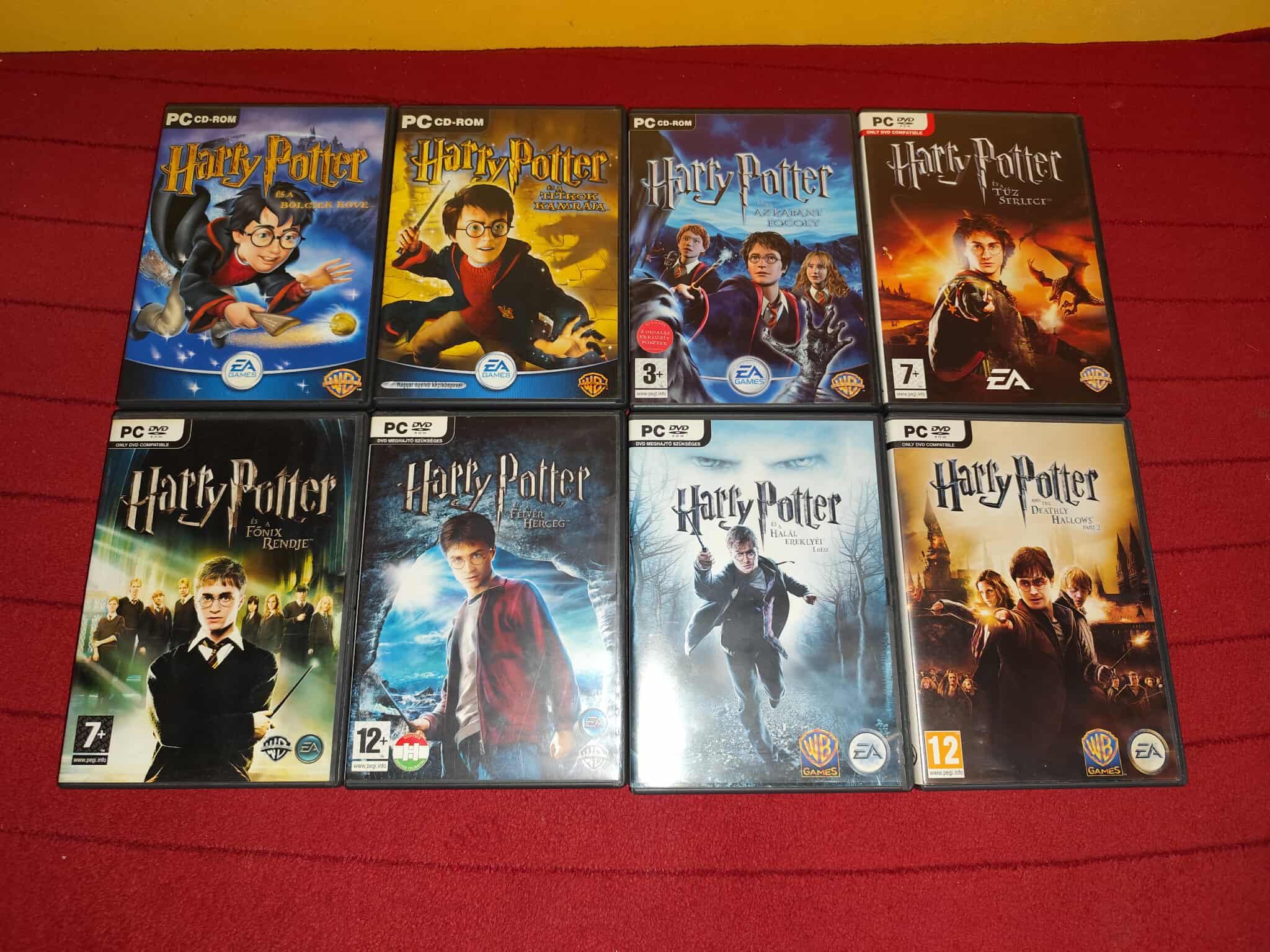 Harry Potter 1-7 PC Games